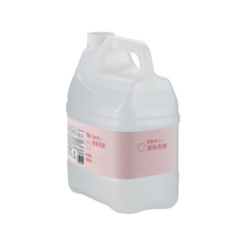 熊野油脂 管理しやすい業務用液体洗剤 柔軟剤入り 4LF 7019-9642 1個(ご注文単位1個)【直送品】