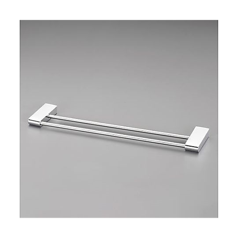 アズワン 438mm タオル掛け(ステンレス製/2段式) EA638LE-208 1個（ご注文単位1個）【直送品】