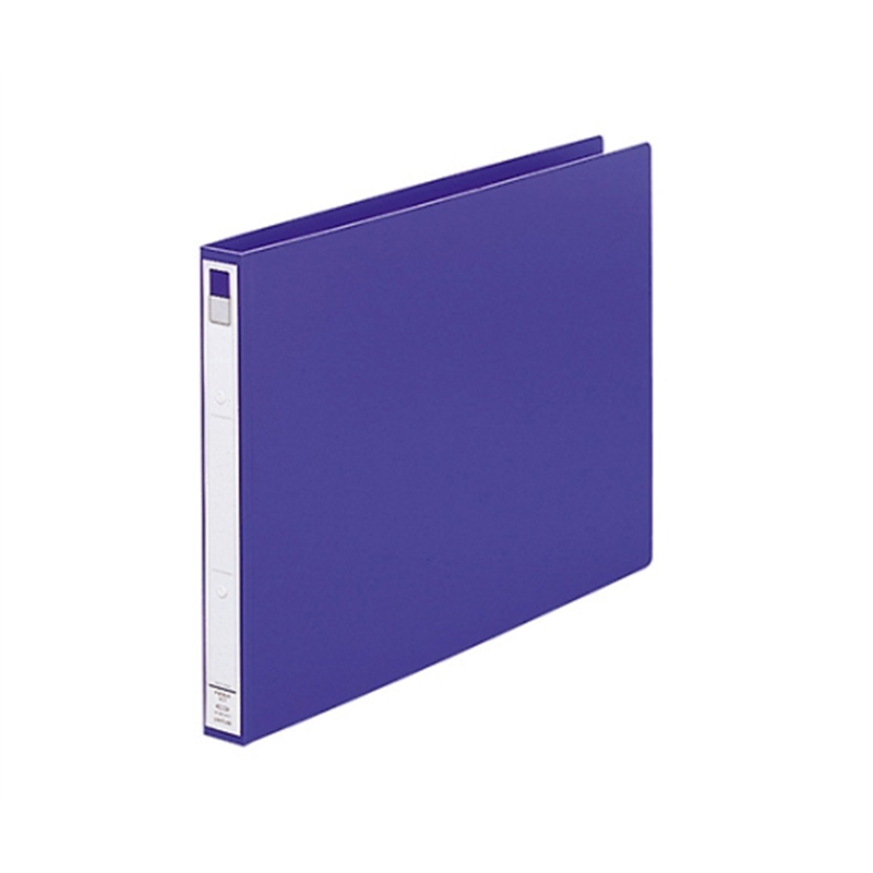 LIHITLAB Avanti リングファイル<カドロック&ツイストリング> 8青 F-876U F876U-8 1冊(ご注文単位1冊)【直送品】