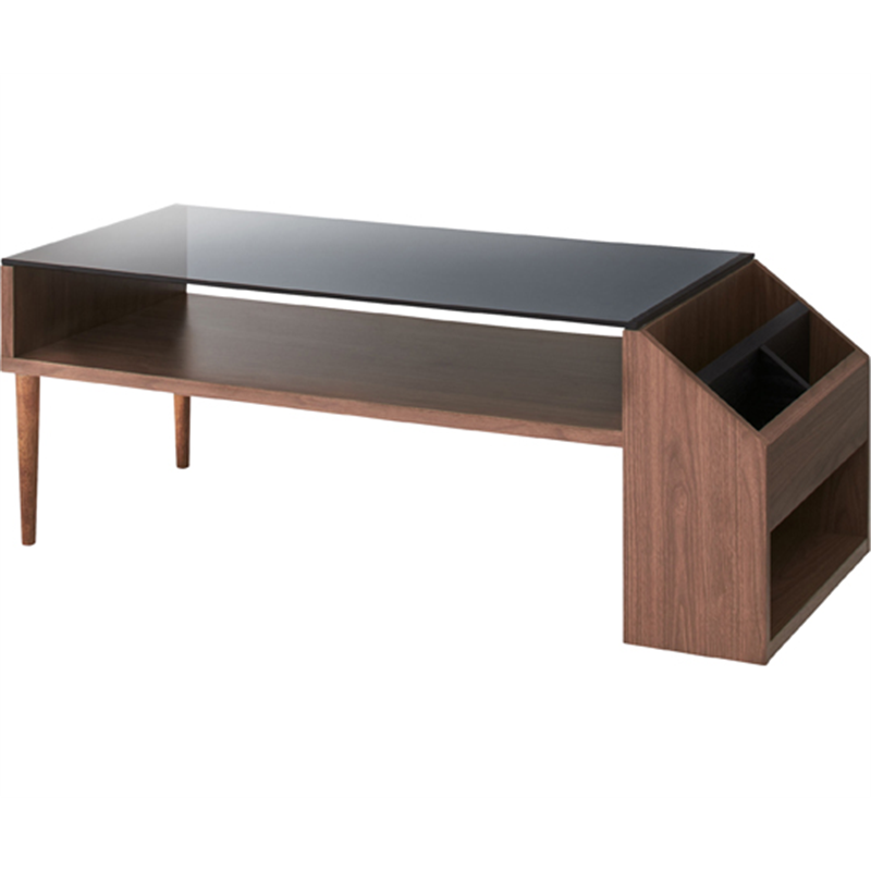 東谷 センターテーブル ブラウン ALM-16WAL 1個（ご注文単位1個）【直送品】