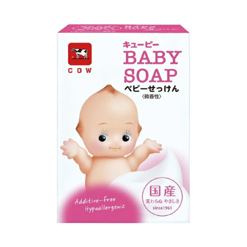 牛乳石鹸共進社 キューピー ベビーせっけん 90g  1個(ご注文単位1個)【直送品】