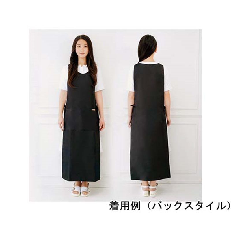 CML LDLストリングエプロン ブラック T100380 1着（ご注文単位1着）【直送品】