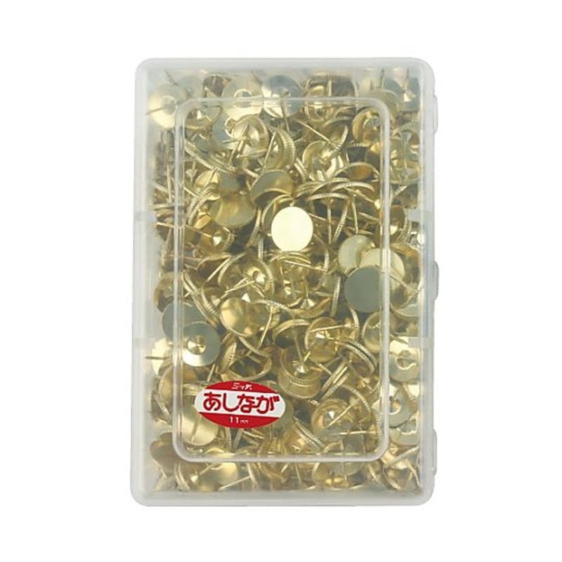 ミツヤ 二重画鋲足長 500本×5箱入 NL-500 1ケース（ご注文単位1ケース）【直送品】