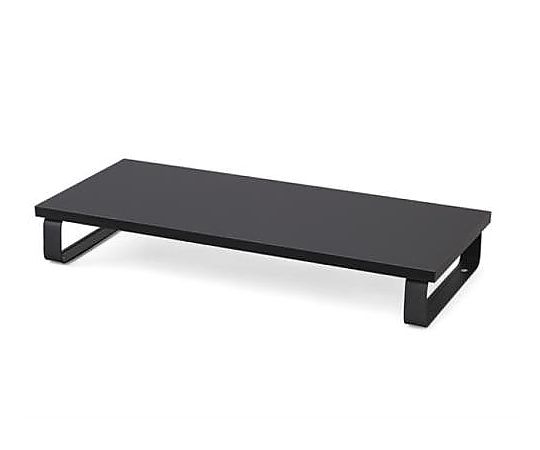 アズワン 590x250x 86mm モニタースタンド(黒) EA954HC-272 1台(ご注文単位1台)【直送品】