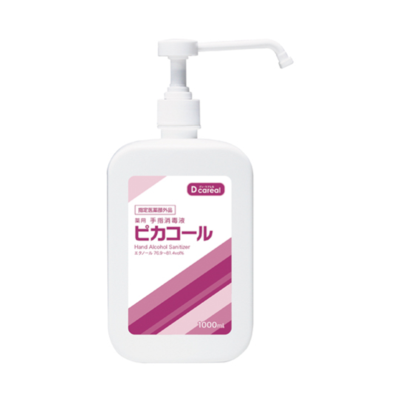 ダイト 薬用手指消毒液 ピカコール 充填タイプ 1L 12本入 DD-1000 1ケース(ご注文単位1ケース)【直送品】