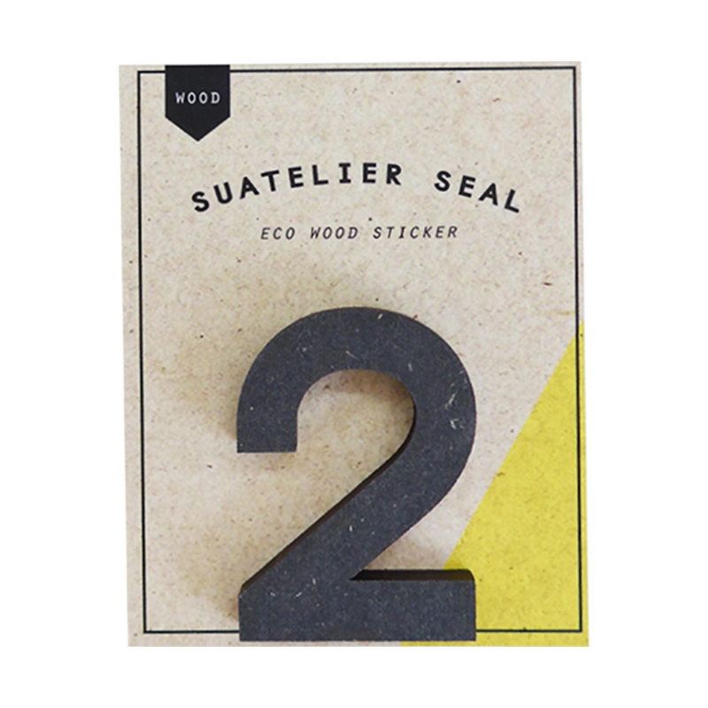 S&Cコーポレーション ウッドステッカー 2 WOOD-1730-2 1枚(ご注文単位1枚)【直送品】