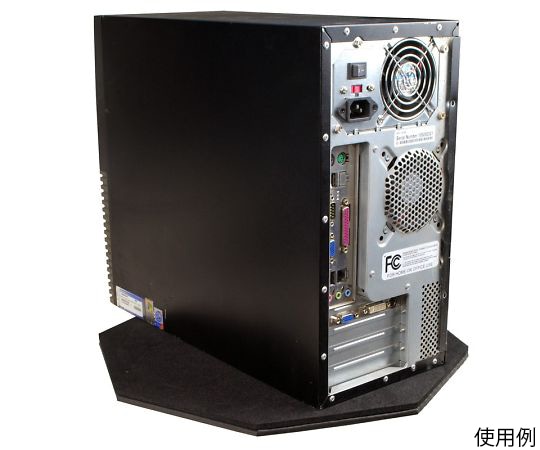 DESCO ESD対策ターンテーブル Φ394 47201 1個 (ご注文単位1個)【直送品】