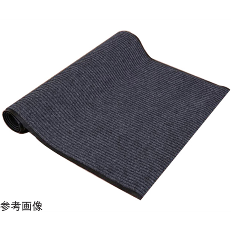 セーフラン安全用品 玄関マット 40×60cm 滑止め+防水加工 グレー 13710 1枚(ご注文単位1枚)【直送品】