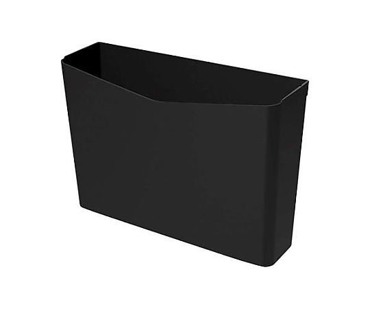 ライオン事務器 333x98x237mm ダストボックス(マグネット式/ブラック) EA995AA-562 1個(ご注文単位1個)【直送品】