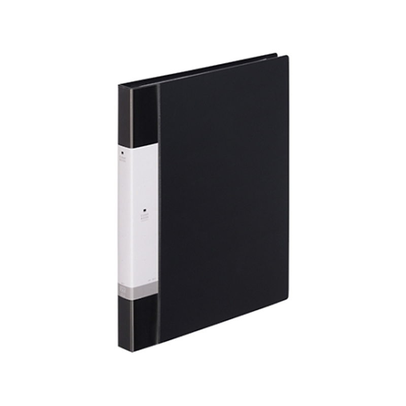 LIHITLAB リクエスト クリヤーブック<ポケット交換タイプ> 24黒 G3801 G3801-24 1冊(ご注文単位1冊)【直送品】