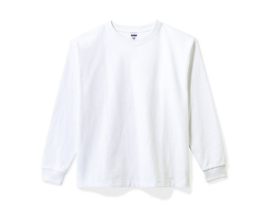 LIFEMAX 10.2オンススーパーヘビーウェイトロングスリーブTシャツ ホワイト M MS1608-15 M 1枚（ご注文単位1枚）【直送品】
