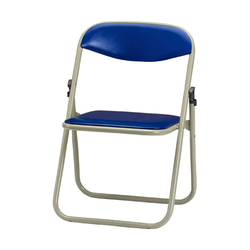 SANKEI(サンケイ) 低座高折りたたみ椅子 座高34cm ブルー CF104-MX SH340 1脚(ご注文単位1脚)【直送品】