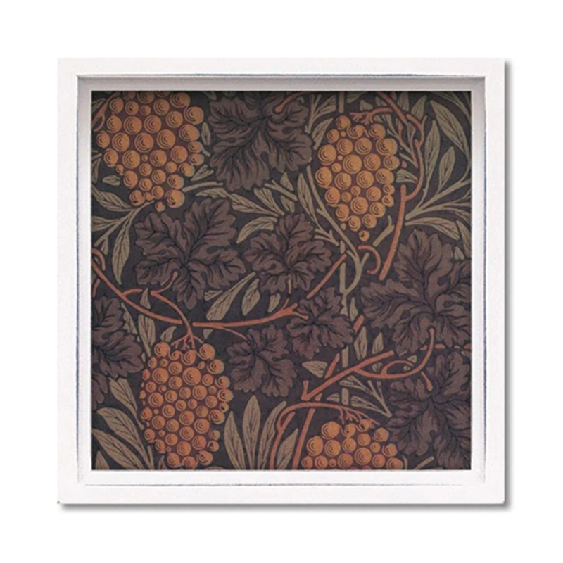 ユーパワー ロハス ミニアートフレーム モリス｢葡萄｣ LA-01274 1個（ご注文単位1個）【直送品】