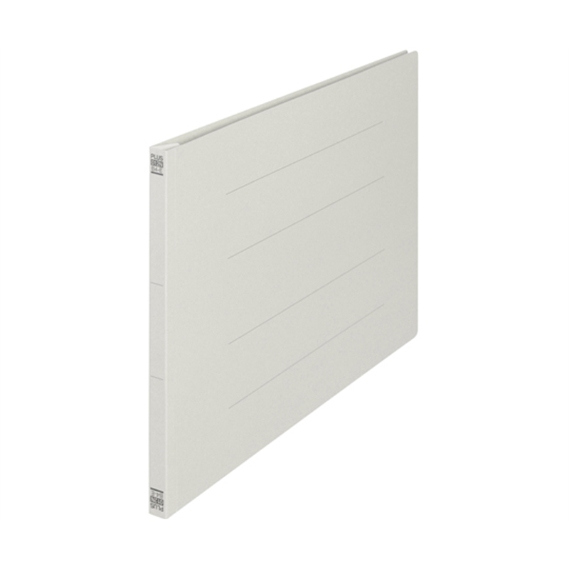 プラス フラットファイル 横型 B4-E グレー NO.012N GY 1冊(ご注文単位1冊)【直送品】