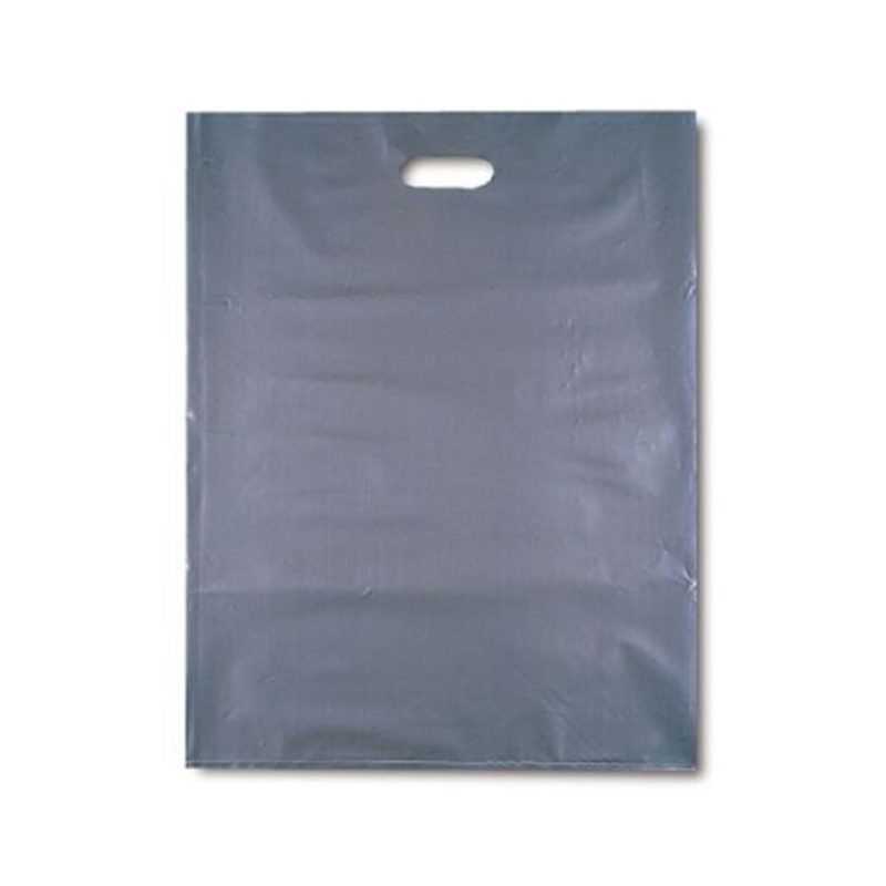 ベルベ レジ袋 ポリ手提袋 シティバッグ シルバー L 250枚 4192 1ケース（ご注文単位1ケース）【直送品】