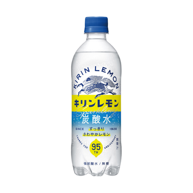 キリンビバレッジ キリンレモン スパークリング無糖 500mL 1ケース(24本入) 90500 1ケース※軽（ご注文単位1ケース）【直送品】