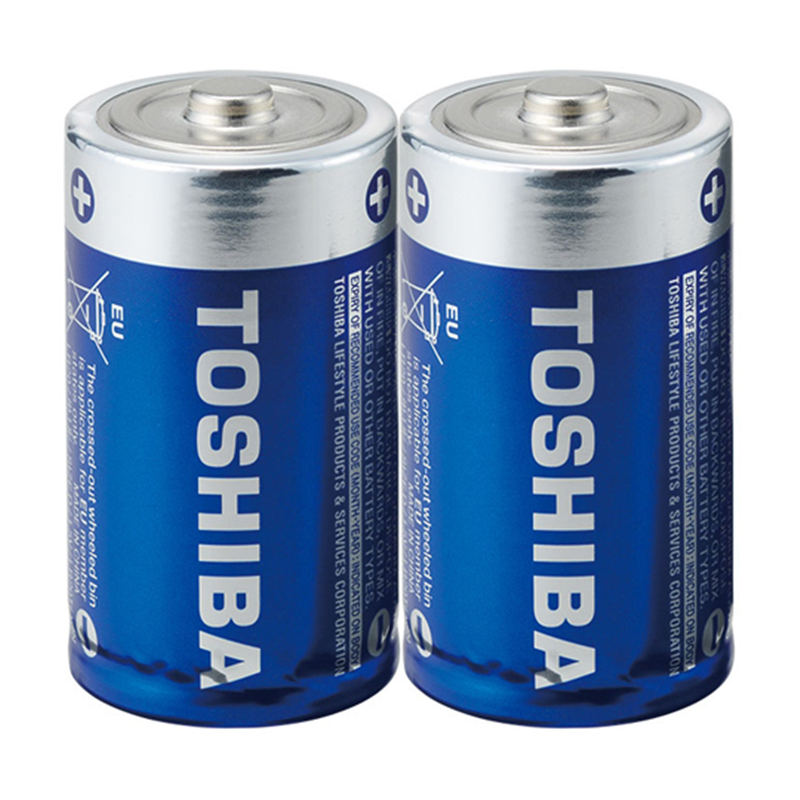 アズワン 単一アルカリ電池 2本組 398-30A 1組(ご注文単位1組)【直送品】