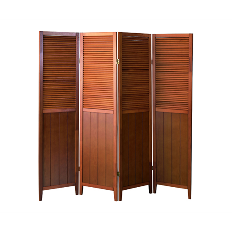 東谷 スクリーン 4連 ブラウン OP-510BR 1個(ご注文単位1個)【直送品】