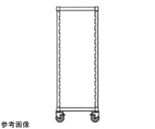 CAMBRO(キャンブロ) キャンブロ カムシェルビングR プレミアムシリーズ 可動式用ポストキット(キャスター付)460×H1700mm CPMPK1867R 1セット（ご注文単位1セット）【直送品】