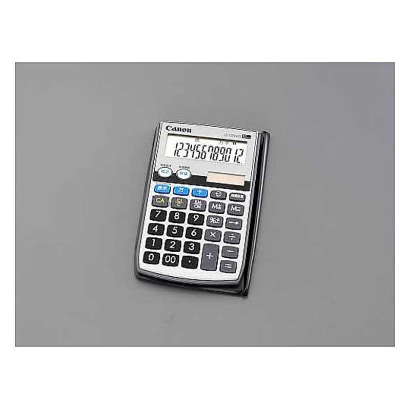 エスコ 12桁 計算機 EA761GA-89B 1個(ご注文単位1個)【直送品】