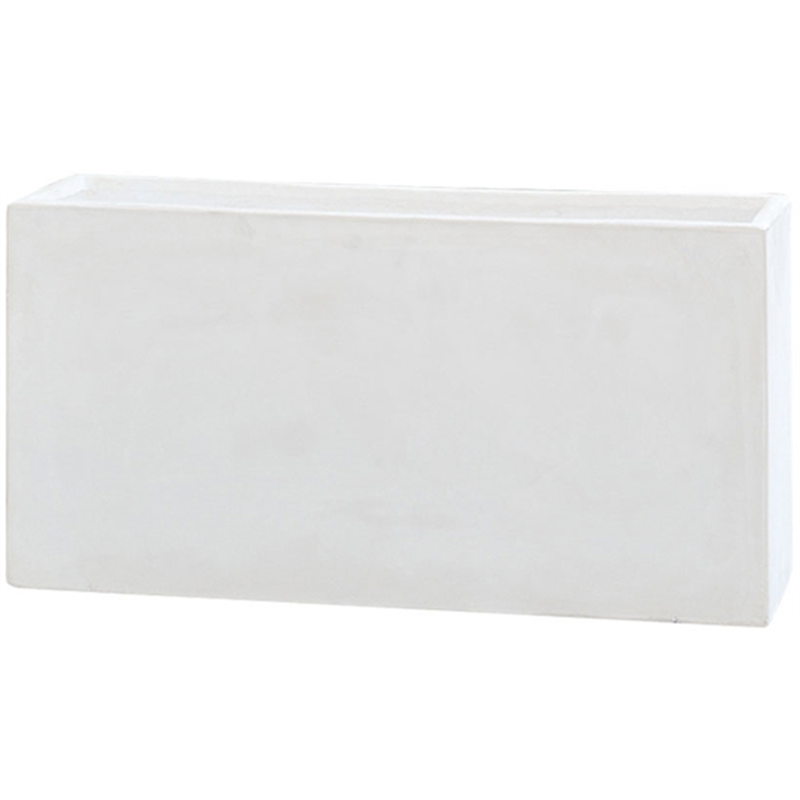 クレイ プランター TERRA-MENT High Rectangle 100(テラメント ハイレクタングル)W 910-308-101 1個(ご注文単位1個)【直送品】