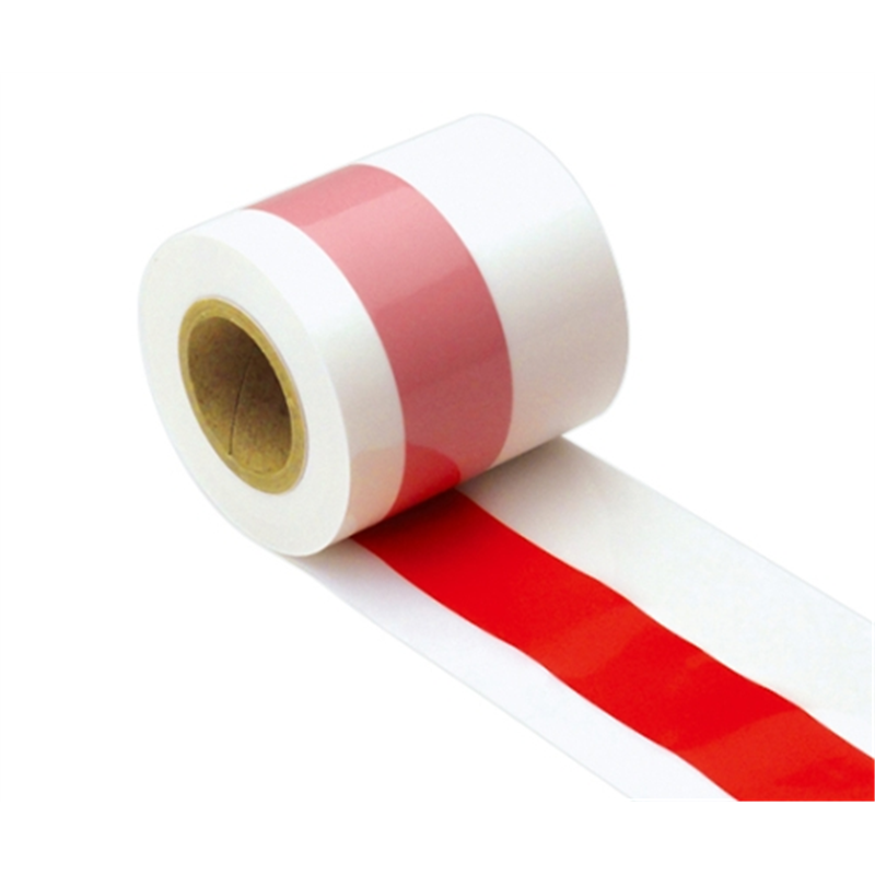 ササガワ 紅白テープ 50m巻 40-3081 1巻(ご注文単位1巻)【直送品】