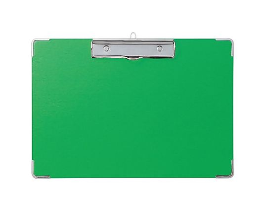 エスコ A4/S型 クリップボード(グリーン) EA762DA-143 1枚(ご注文単位1枚)【直送品】