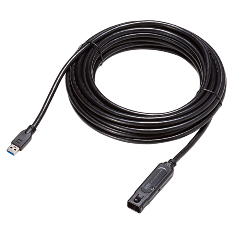 サンワサプライ USB3.2アクティブリピーターケーブル10m(抜け止めロック機構付き) KB-USB-RLK310 1セット（ご注文単位1セット）【直送品】