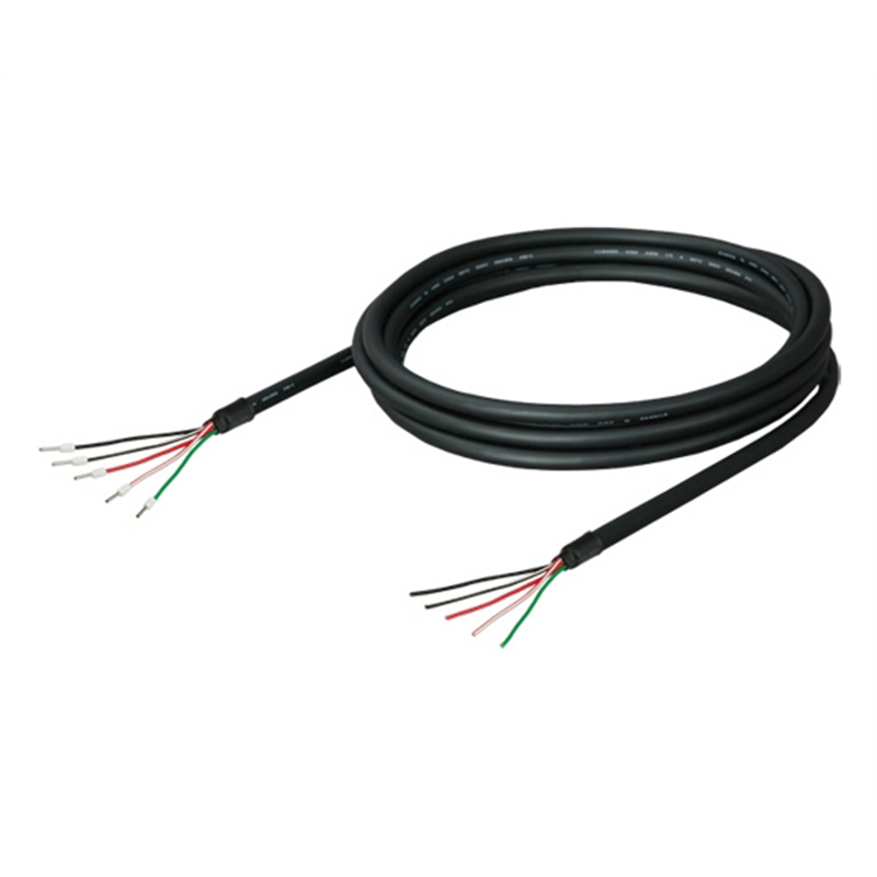 ダイヤトレンド 三菱表示器⇔三菱インバータ用 RS-485ケーブル インバータ側棒圧着端子⇔バラ線 3m D4CAB-ER-A(3M) 1本(ご注文単位1本)【直送品】