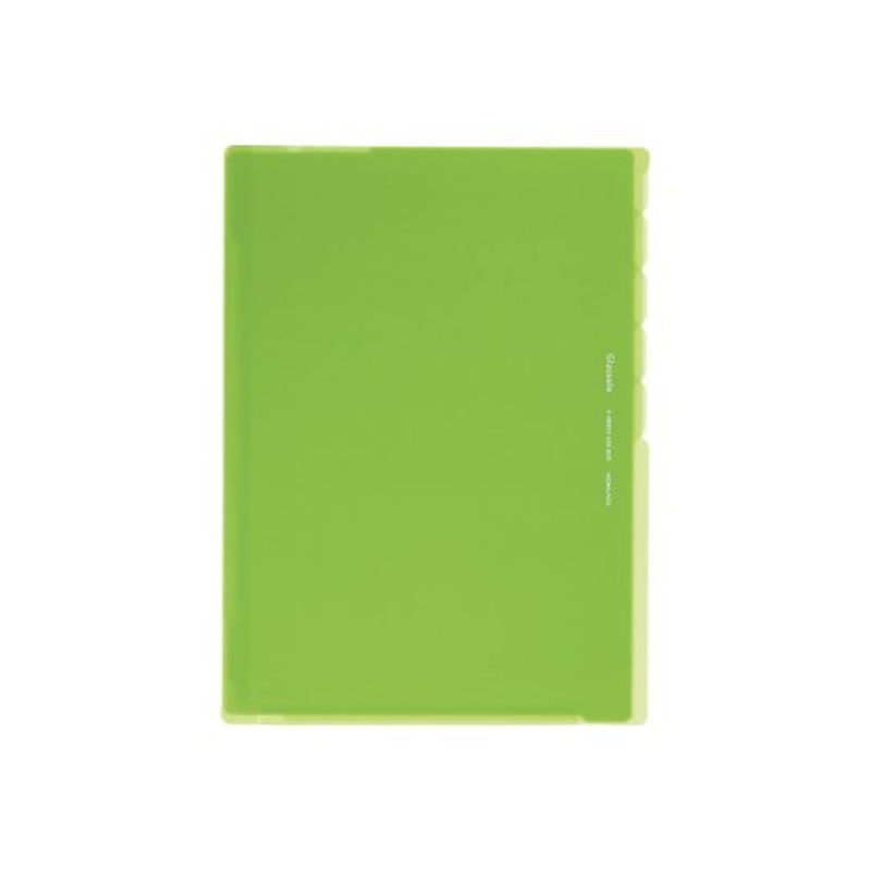 コクヨ 5インデックスグラッセルA4タテLG フ-GL750LG 1冊（ご注文単位1冊）【直送品】