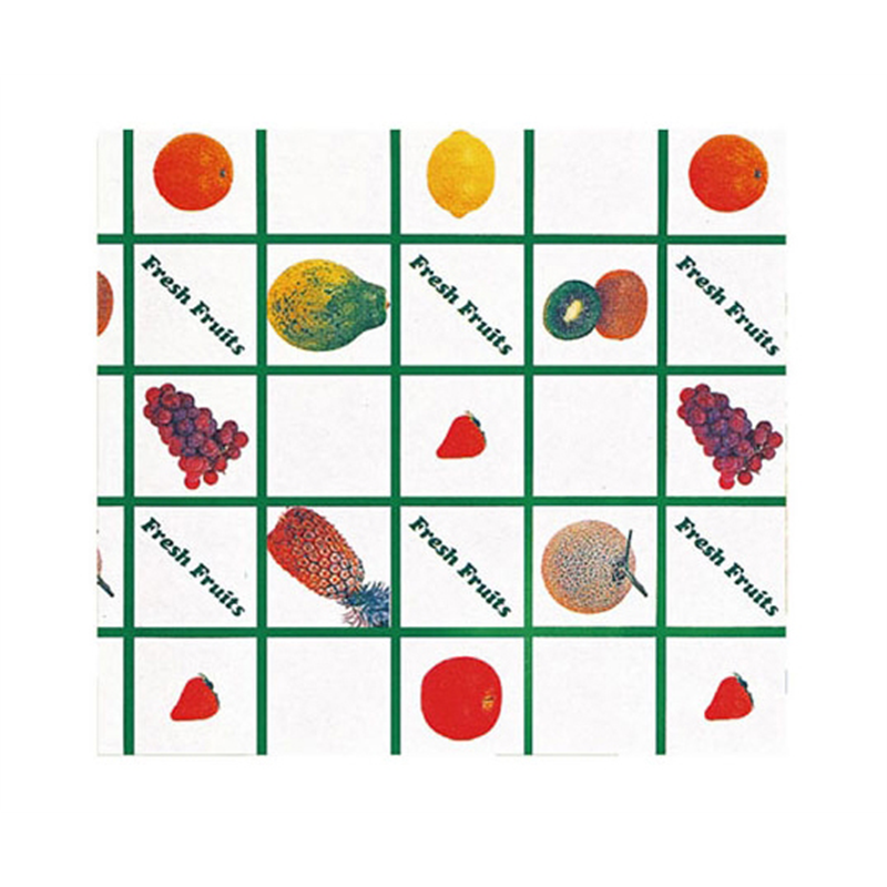 ベルベ ラッピング 包装紙 カクテルフルーツ 500枚 591 1ケース（ご注文単位1ケース）【直送品】