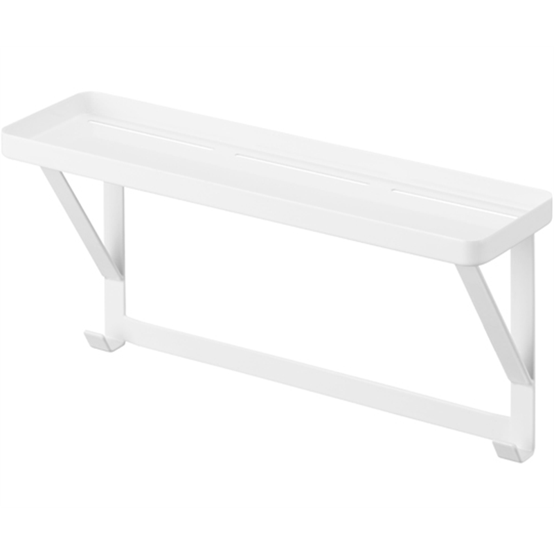 山崎実業 タオル掛け上ラック ミスト ホワイト 4240 1個（ご注文単位1個）【直送品】