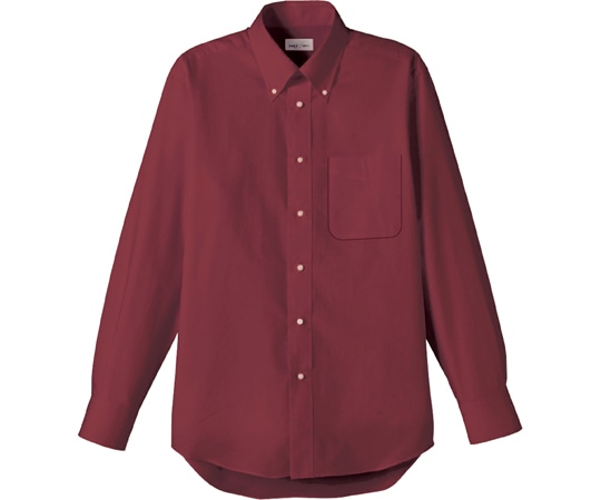 ボンマックス オックスフォード長袖シャツ ワイン SS FB4510U 1枚（ご注文単位1枚）【直送品】