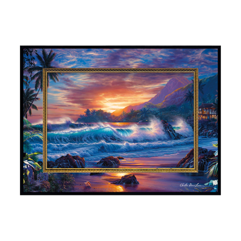 ユーパワー クリスチャン・リース・ラッセン ビッグアート｢エターナル エンブレース(Mサイズ)｣ CL-08011 1個（ご注文単位1個）【直送品】