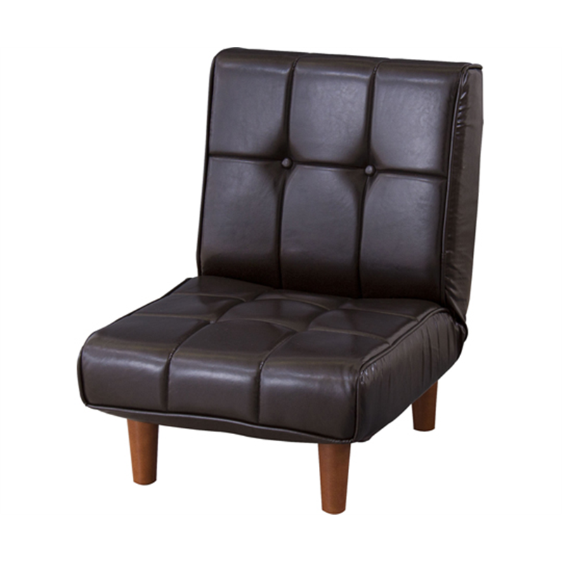 東谷 フロアソファ ブラウン RKC-937LBR 1個（ご注文単位1個）【直送品】