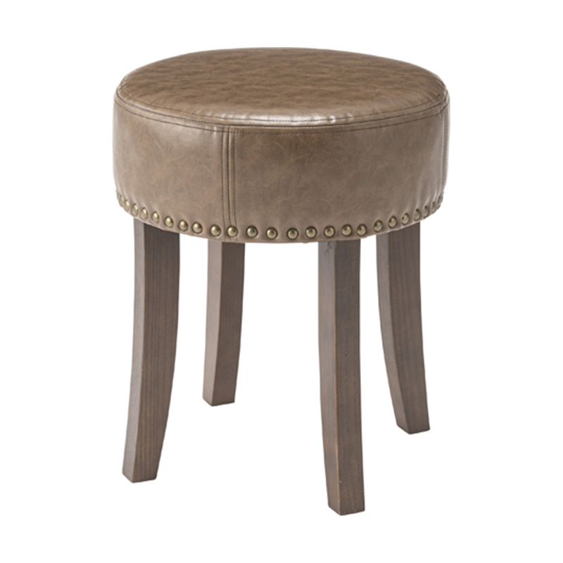 東谷 ボンデッドスツール ブラウン IW-557BR 1個（ご注文単位1個）【直送品】