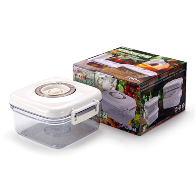 ウィキャン 真空保存容器 700mL WJ-8133 1個（ご注文単位1個）【直送品】