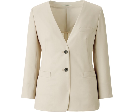 ボンマックス ジャケット BCJ0714 ベージュ 15号  1枚（ご注文単位1枚）【直送品】