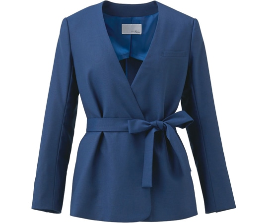 カーシーカシマ ENJOYNoir ジャケット CROSS WOOL STRETCH ダークブルー 13号 NAJ002 1枚（ご注文単位1枚）【直送品】