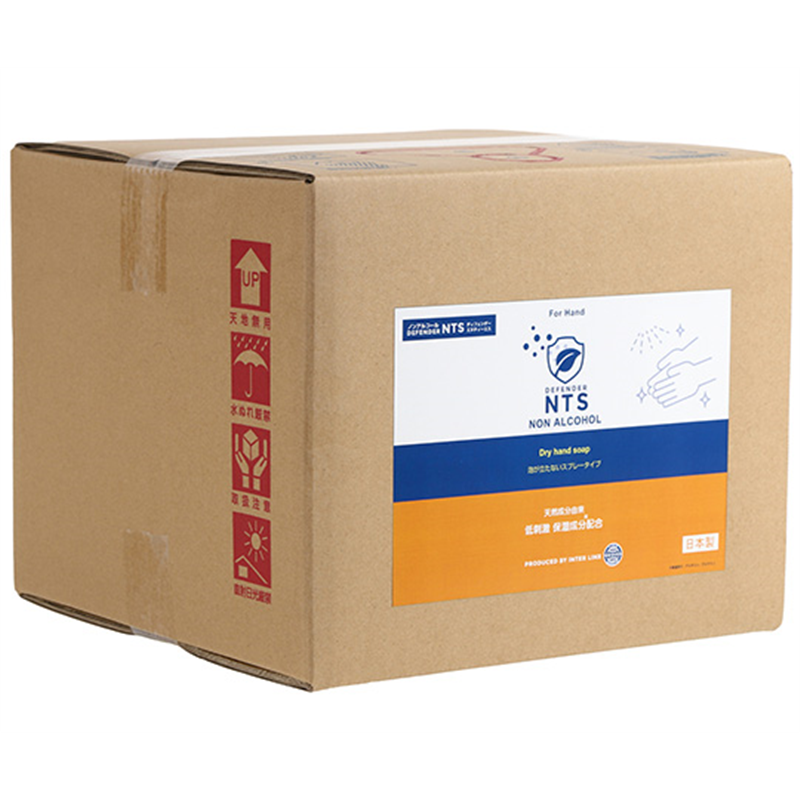 インターリンクス ディフェエンダーNTS フォーハンド ノンアルコール 18L 0208-NAH018 1個(ご注文単位1個)【直送品】