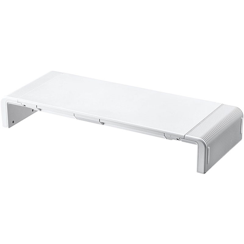 サンワサプライ 3段階横幅可変タイプ机上ラック MR-LC804W 1台(ご注文単位1台)【直送品】