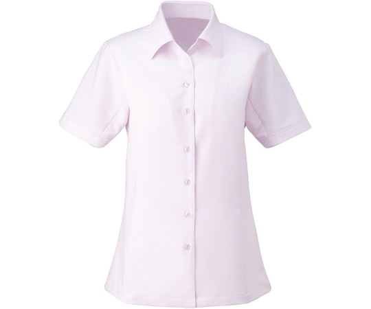 カーシーカシマ ENJOY シャツブラウス Softkarseystretch ピンク 17号 ESB405 1枚（ご注文単位1枚）【直送品】