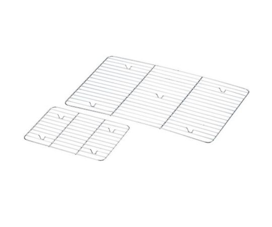 赤川器物製作所 18-8 角バット アミ 15枚取 #33315 1個（ご注文単位1個）【直送品】