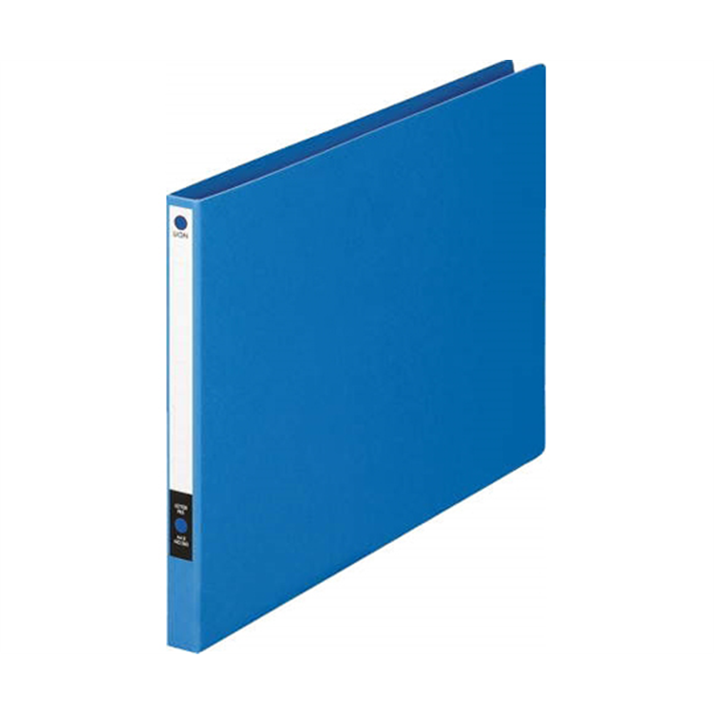 ライオン事務器 レターファイル 青 No.260 A4E 1冊(ご注文単位1冊)【直送品】
