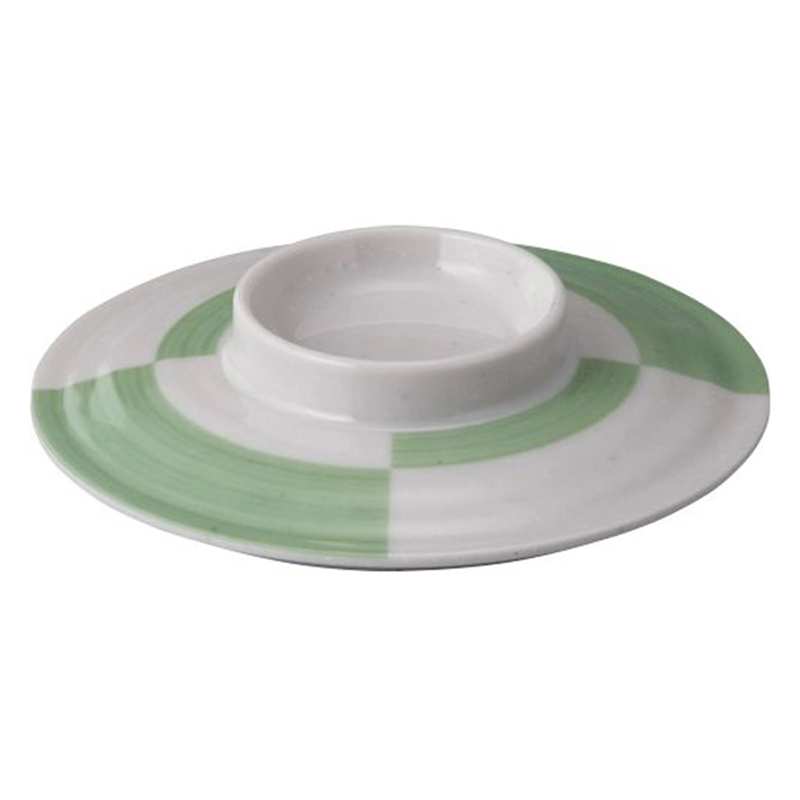 Daiwa 優飯碗(蓋)市松グリーン UF-201-IG 1個(ご注文単位1個)【直送品】