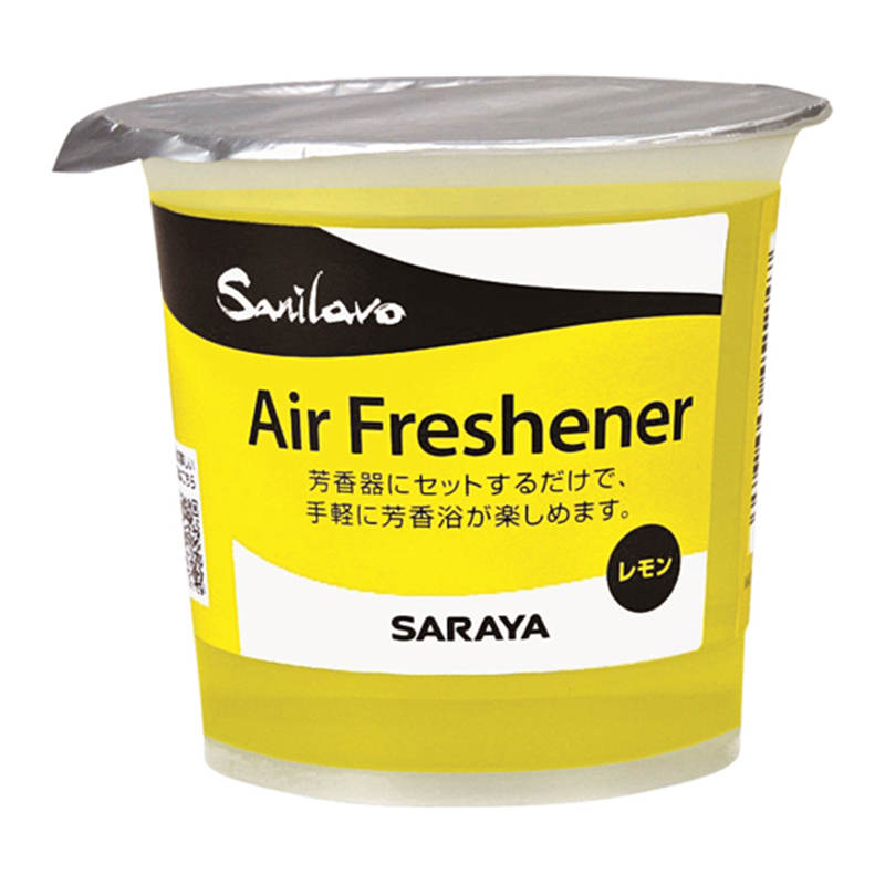サラヤ エアフレッシュナー レモン 150g×12個 45124 1ケース(ご注文単位1ケース)【直送品】