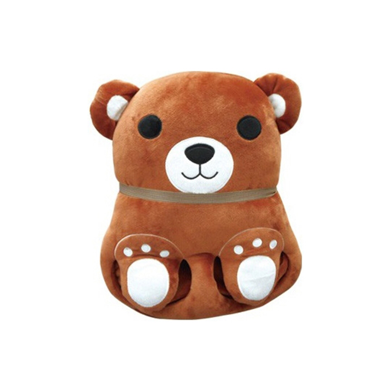 ブレイン フットウォーマー クマ BR-772 1個(ご注文単位1個)【直送品】