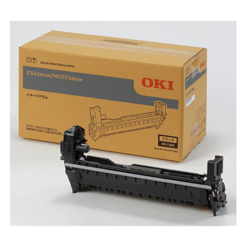 OKI イメージドラム ブラック(MC573dnw/C542dnw) DR-C4BK 1個(ご注文単位1個)【直送品】