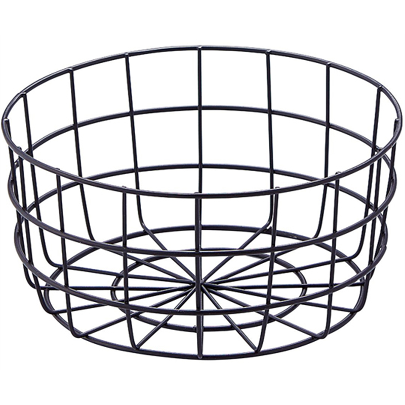 アズワン 丸型ネットカゴ ブラック 小 2個入 61-778-44-1 1組（ご注文単位1組）【直送品】