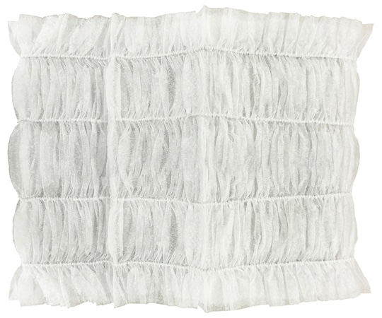 フィフティ・ヴィジョナリー 使い捨てヘアバンド(白) 100枚入 WN-019-WH 1袋 (ご注文単位1袋)【直送品】